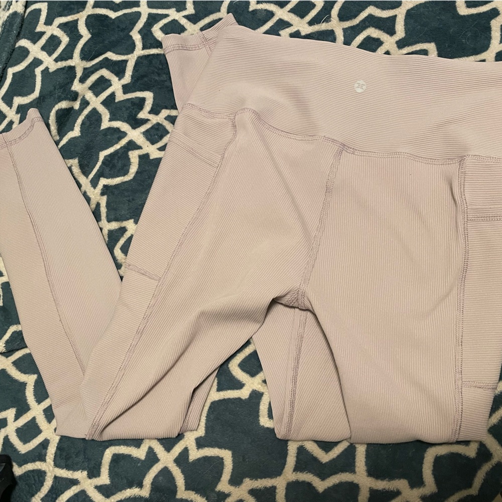 Lilac RBX Ribbed Leggings